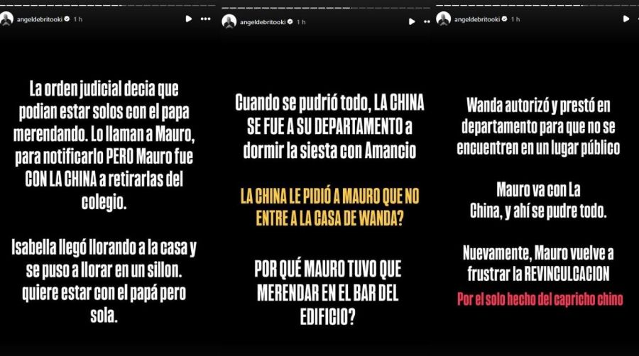Por qué Wanda Nara estalló contra La China Suárez