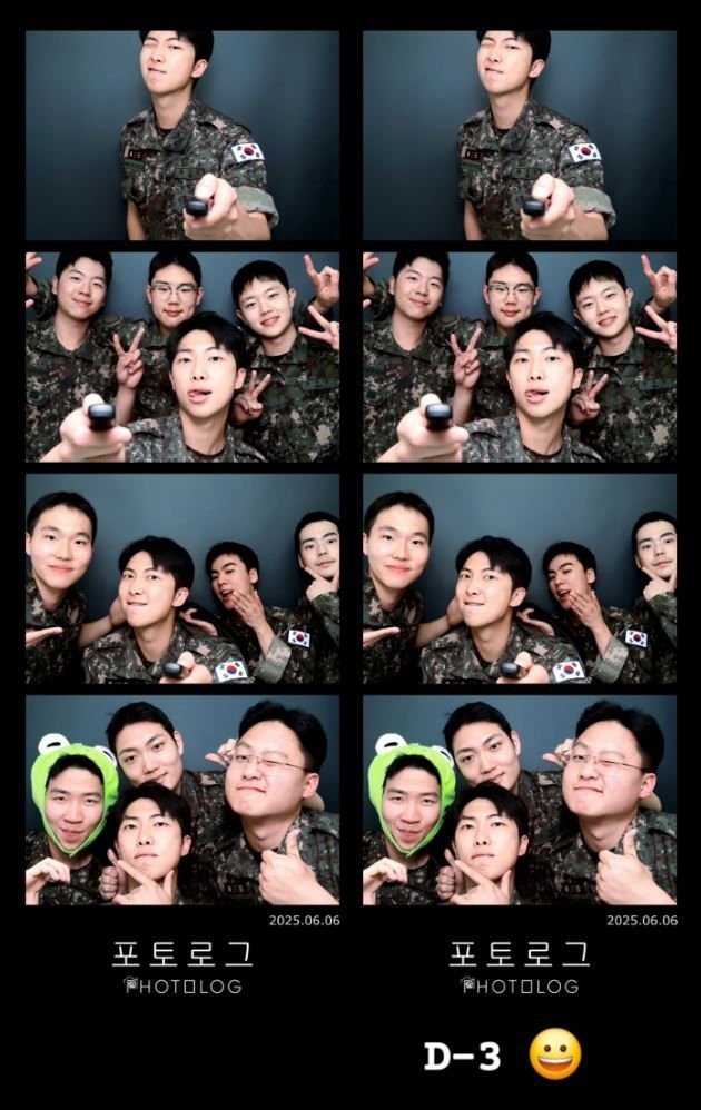 RM de BTS antes de cumplir su servicio militar