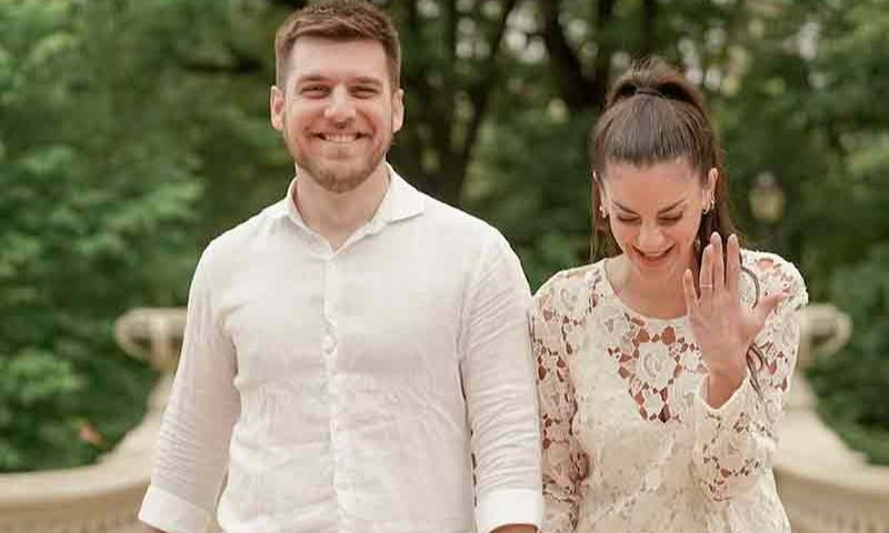 Rodrigo Macri y Emily Lucius