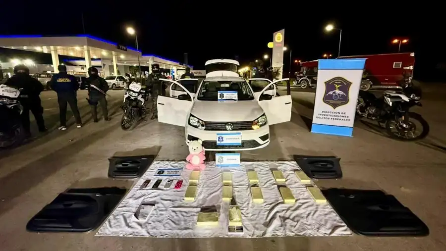 San Martín: cayó una banda narco que se hacía pasar por turistas 20250606
