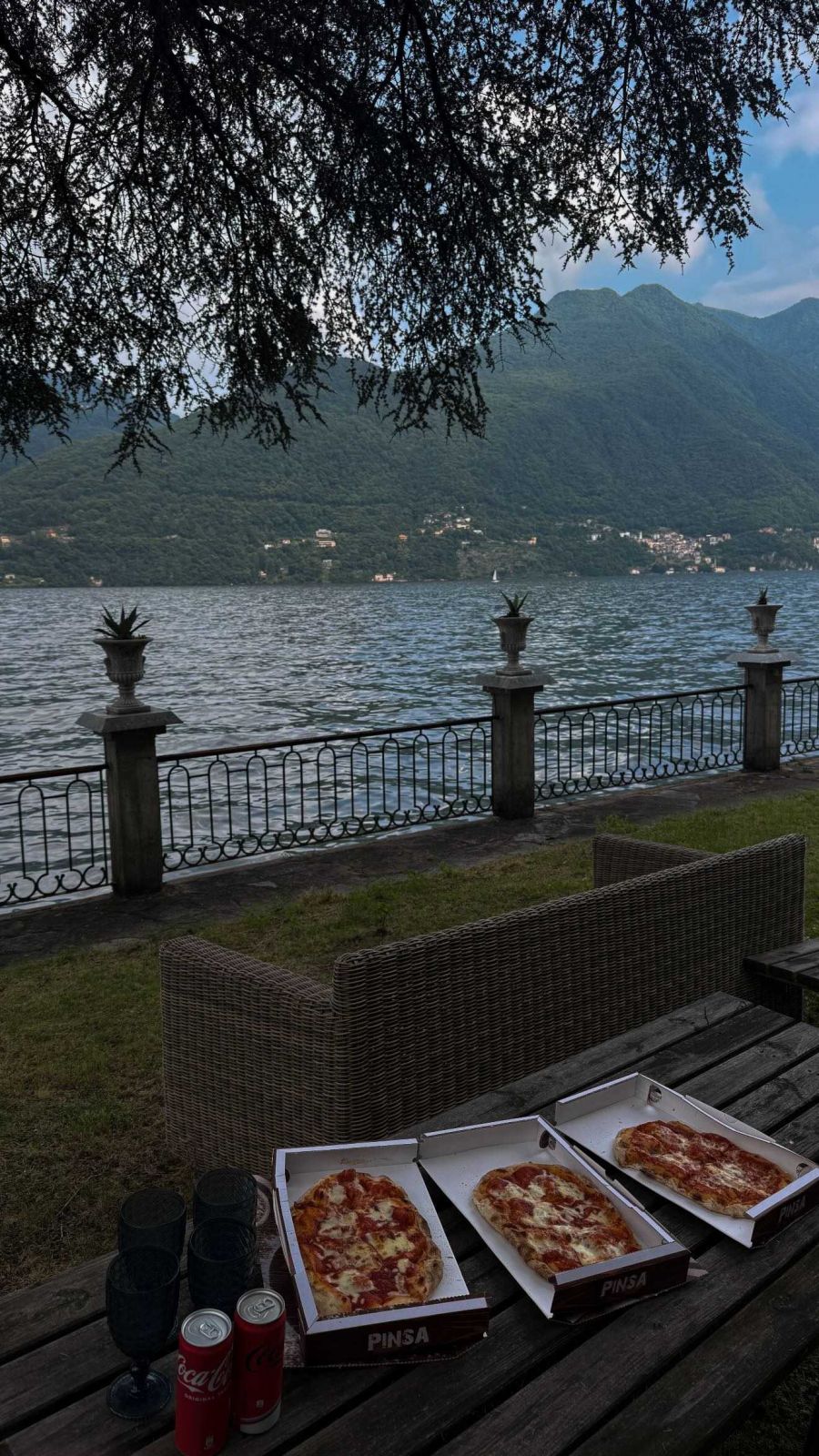 Wanda Nara mostró su casa de Lago di como