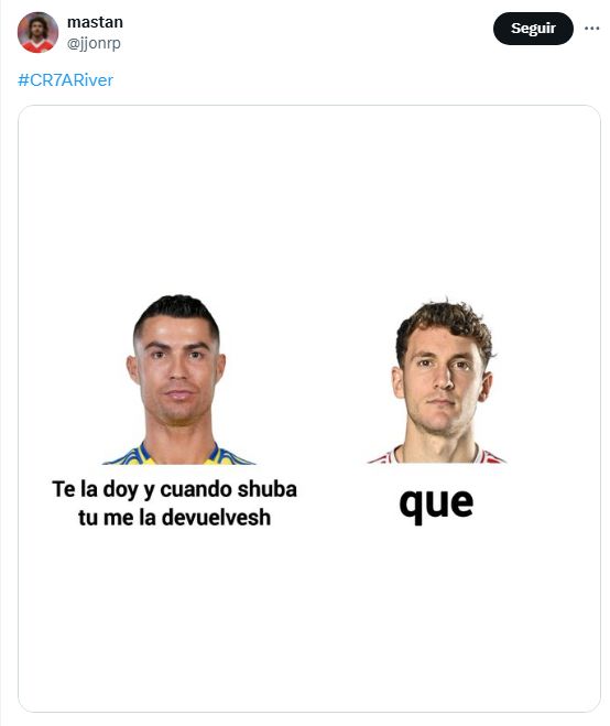 CR7 A RIVER