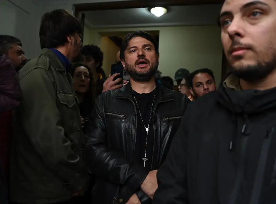 Detención de Juan Grabois por Tomar Instituto Juan Domingo Perón 2