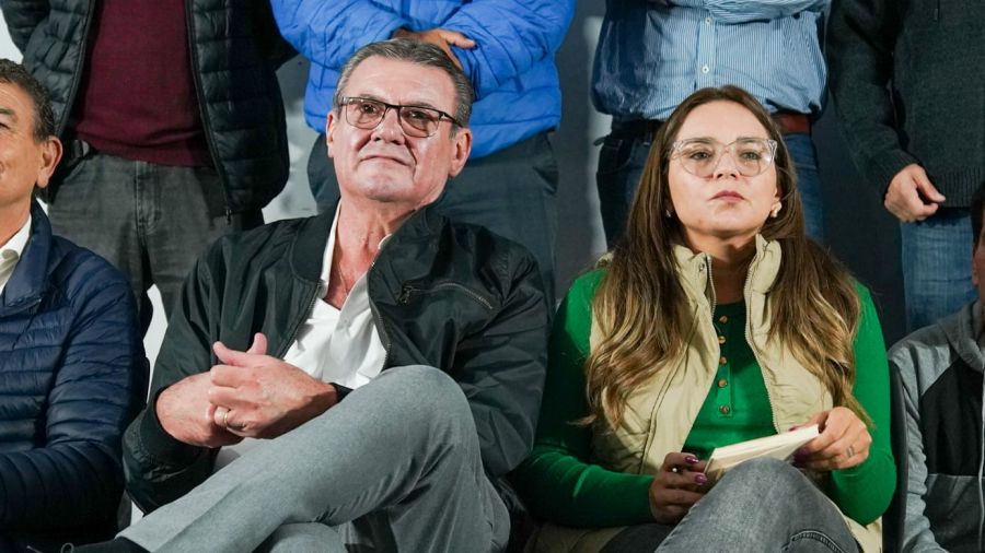 Atlanto Honcheruk y Magda Ayala, cabezas de la línea justicialista que le disputa liderazgo a Capitanich. 