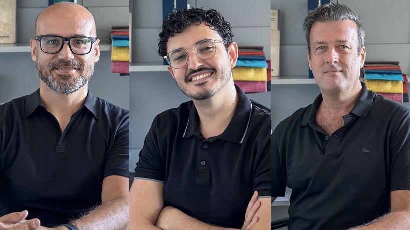 Javier Zanotti, Martín Gómez y Lucas Thomas Becher