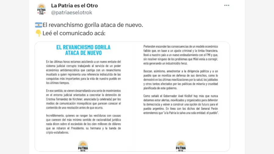 La Patria es el Otro X 20250609