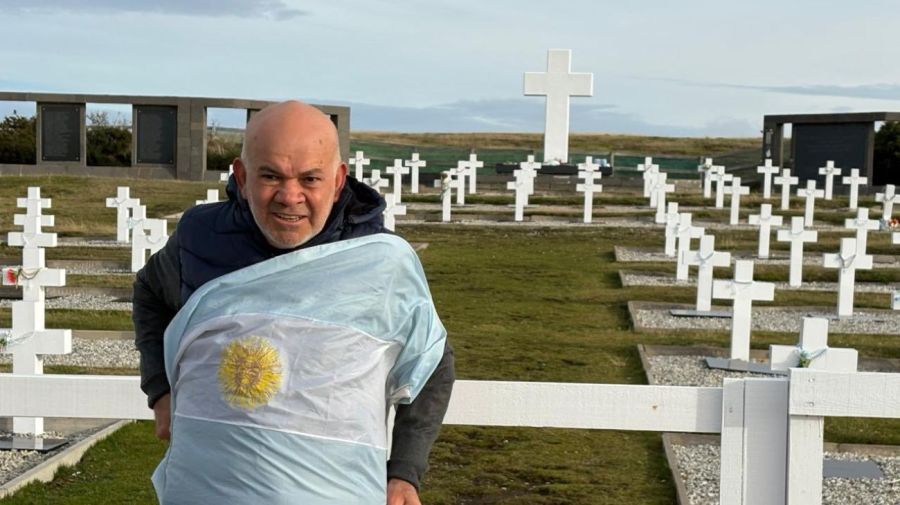 Aldo Leiva Malvinas