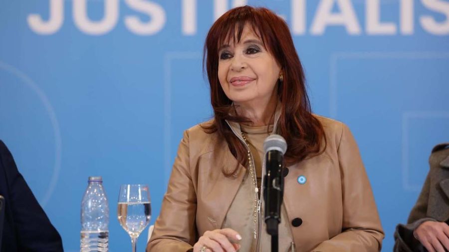 Cristina Fernandez esperando el fallo 