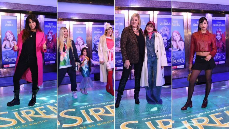 Los looks llamativos del estreno de La Sirenita