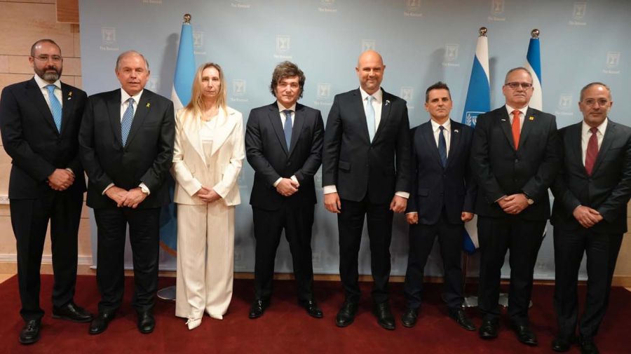 Milei en Israel20250611