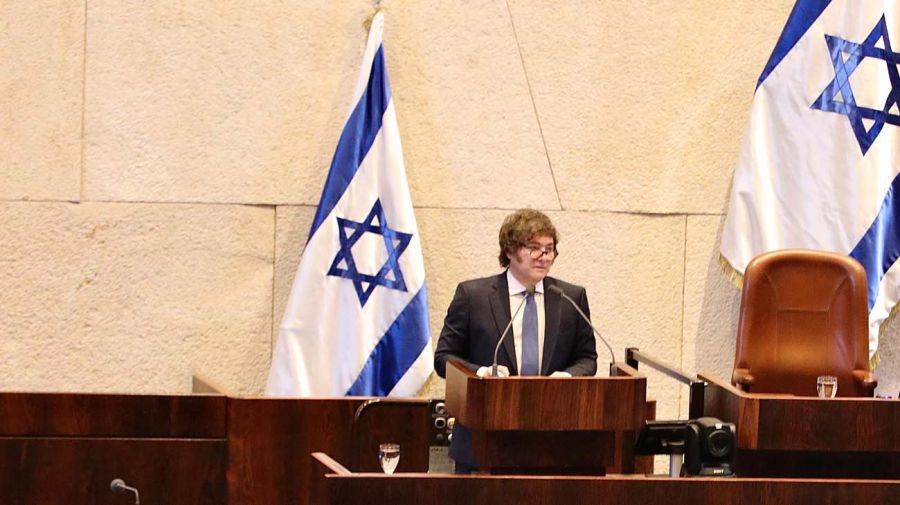 Milei en Israel20250611