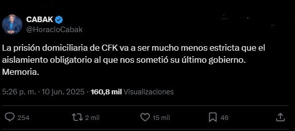 Repercusión de la condena a Cristina Kirchner