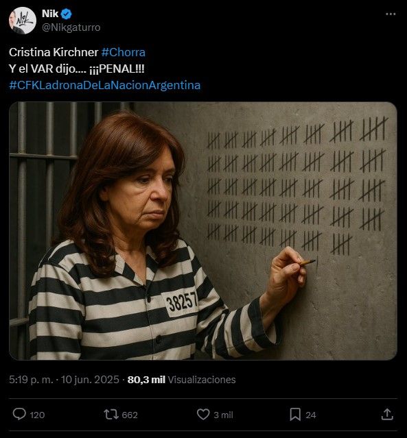 Repercusión de la condena a Cristina Kirchner
