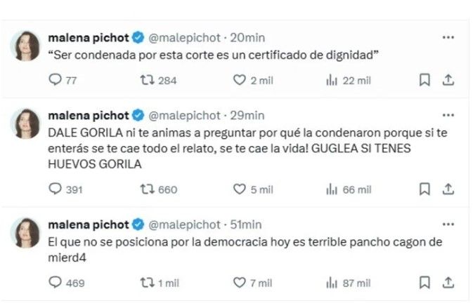Repercusión de la condena a Cristina Kirchner