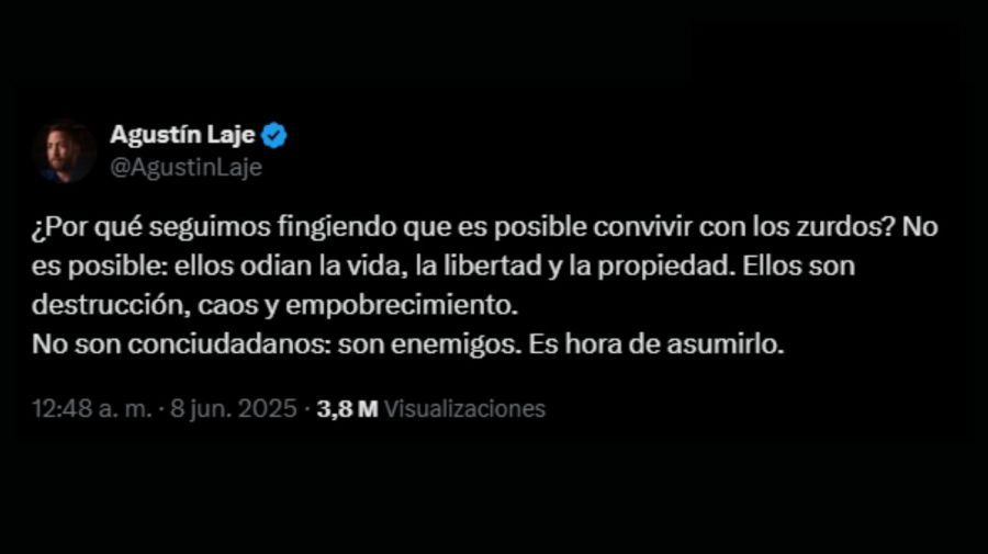 Twitter Agustín Laje