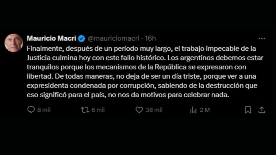 Twitter Mauricio Macri