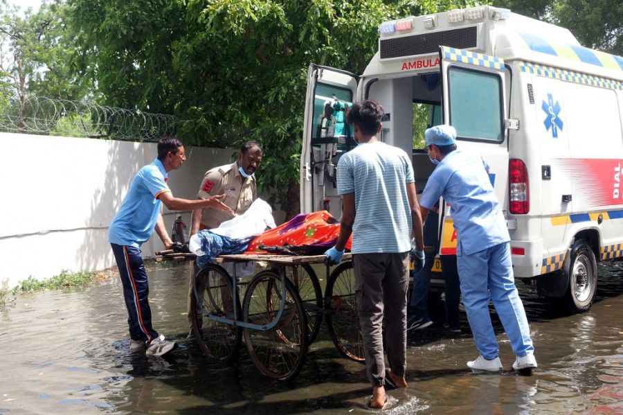 Accidente de avión en India