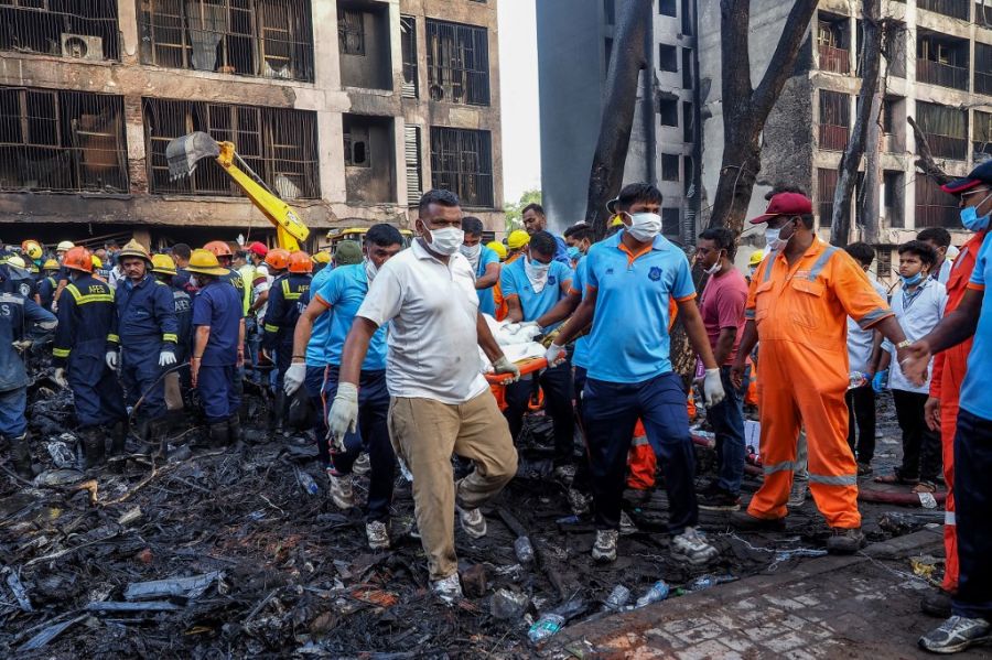 Accidente de avión en India