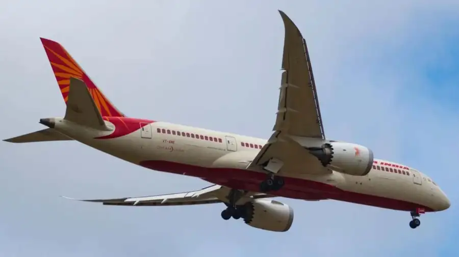 avión Boeing 787-8 Dreamliner de Air India20250612
