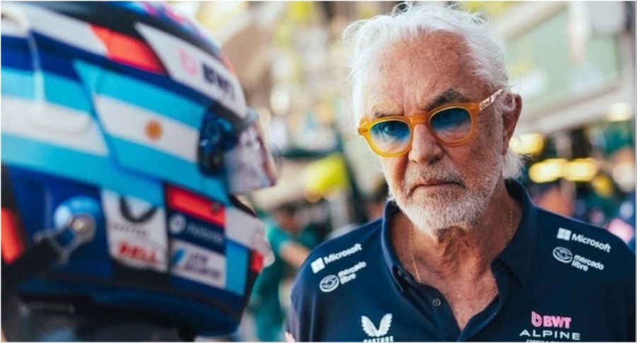 Briatore y Colapinto