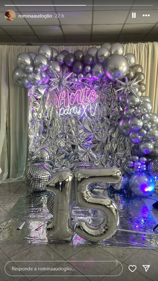 Fiesta de 15 de la hija de Soledad Pastorutti