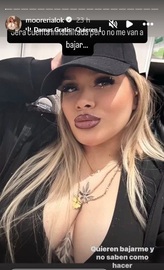 Le volvieron a cerrar la cuenta de Instagram a Morena Rial 1
