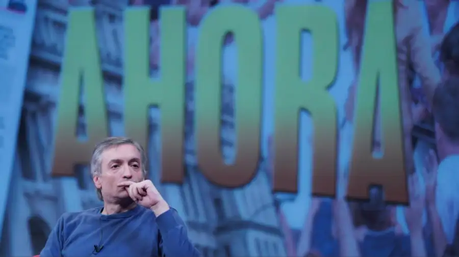 Máximo Kirchner entrevistado en C5N