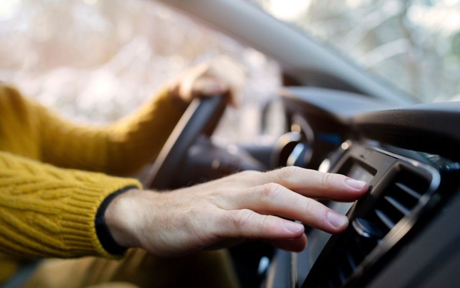 Temperatura en el auto 