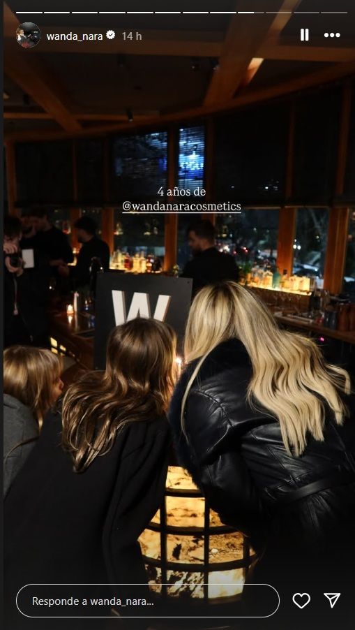 Wanda Nara y sus hijas