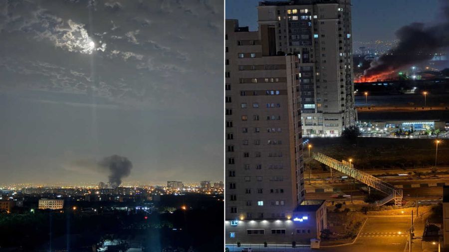 Israel está actualmente atacando la capital de Irán, Teherán 20250612