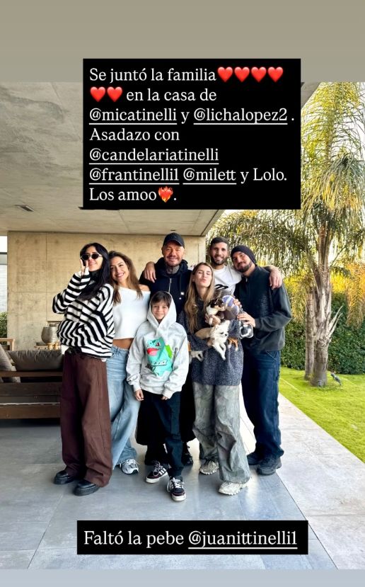 La historia que compartió Marcelo Tinelli con su familia