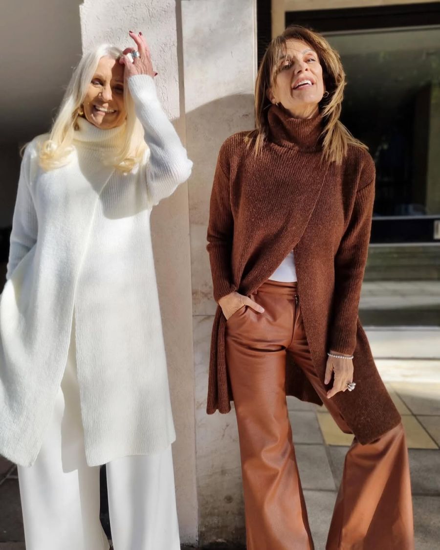 Nequi Galotti y Evelyn Scheidi