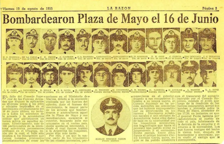 Bombardeo la razón