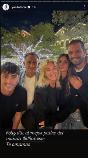 El festejo de los famosos por el Día del Padre
