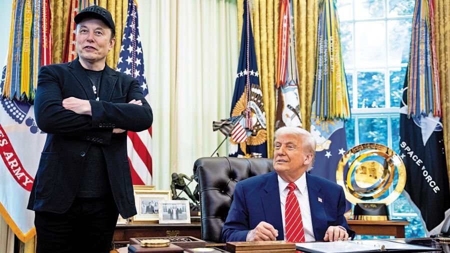 Musk y Trump 