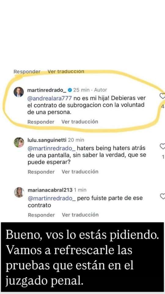 Luciana Salazar y Martín Redrado