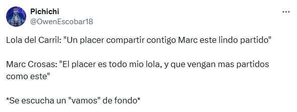 Memes Marc Crosas y Lola del Carril