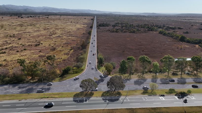 Asi querdará la nueva Ruta La Calera - Malagueño