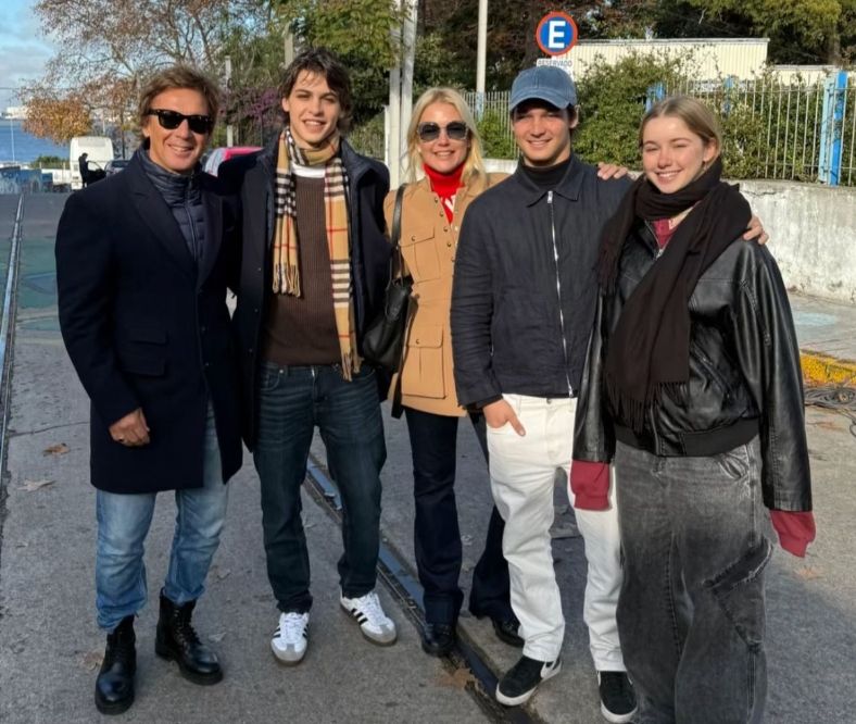 La familia de Valeria Mazza
