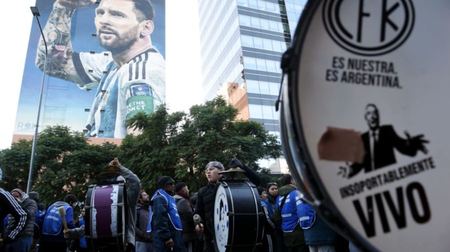 Marcha contra la condena a Cristina Kirchner