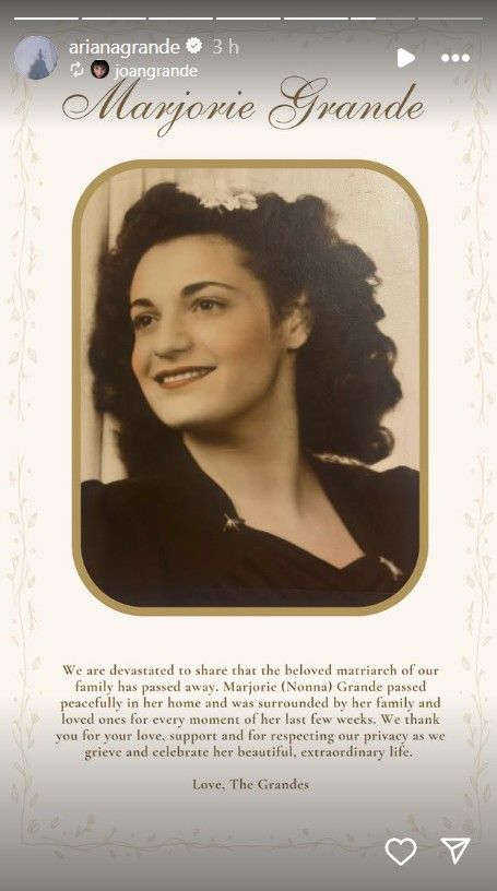 Marjorie “Nonna” Grande