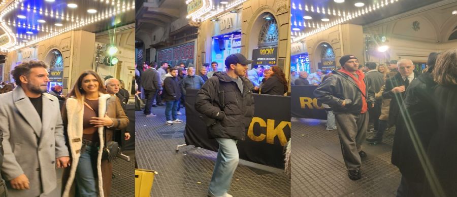 Momi Giardina, Santi Talledo y Lizardo Ponce en Rocky