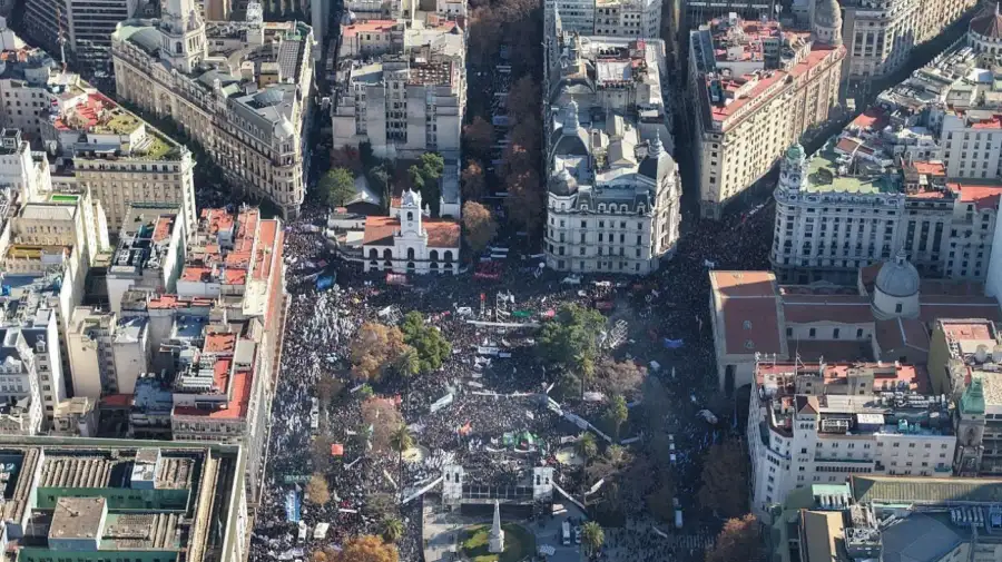 Plaza de Mayo marcha CFK