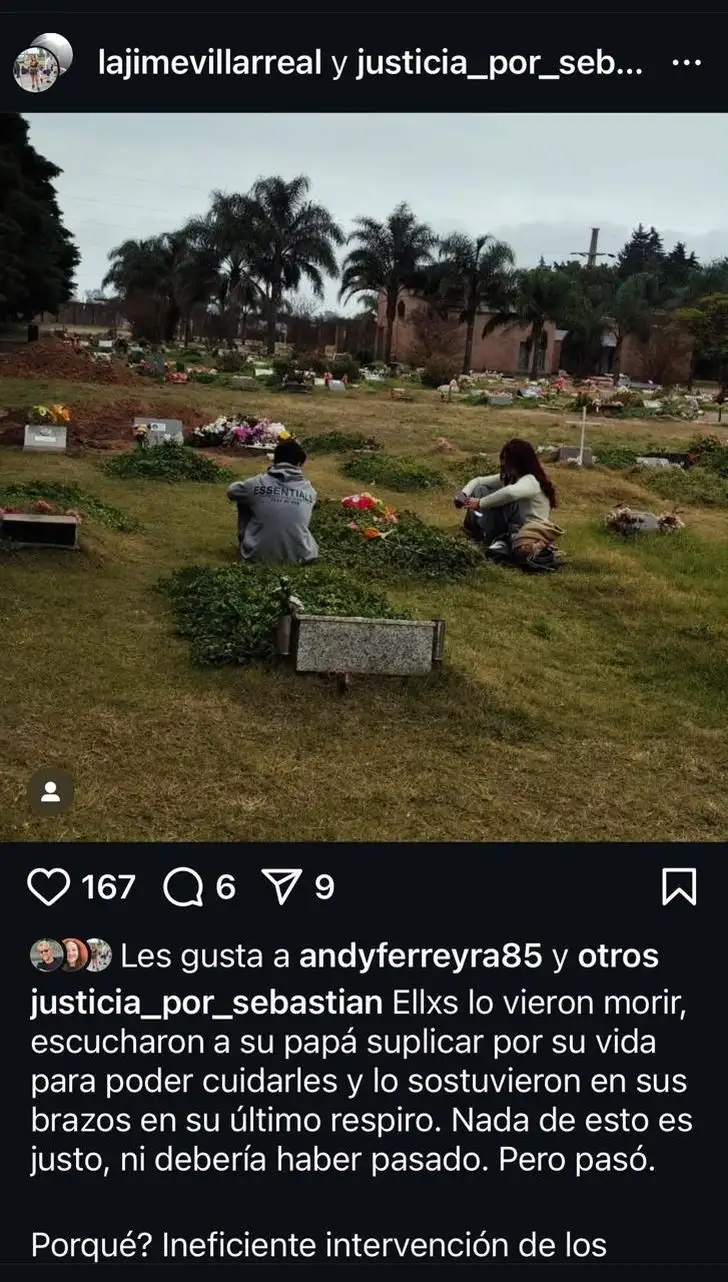 Posteo de Jimena Villarreal