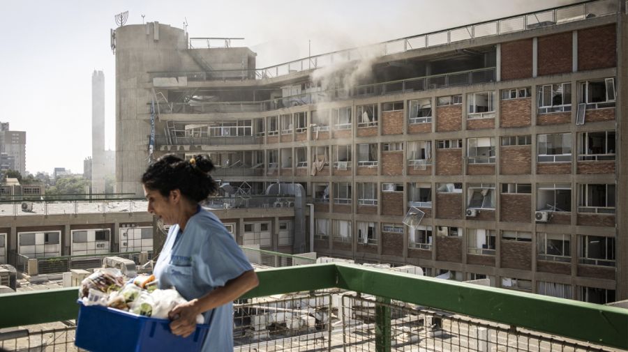 Bombardeo al Hospital Soroka