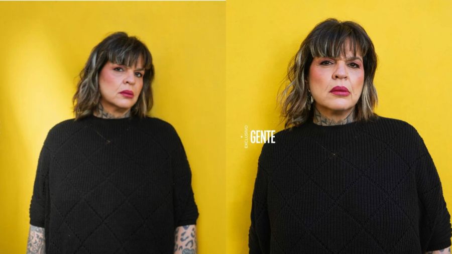 Sandra Priore y su book de fotos con Revista Gente 1