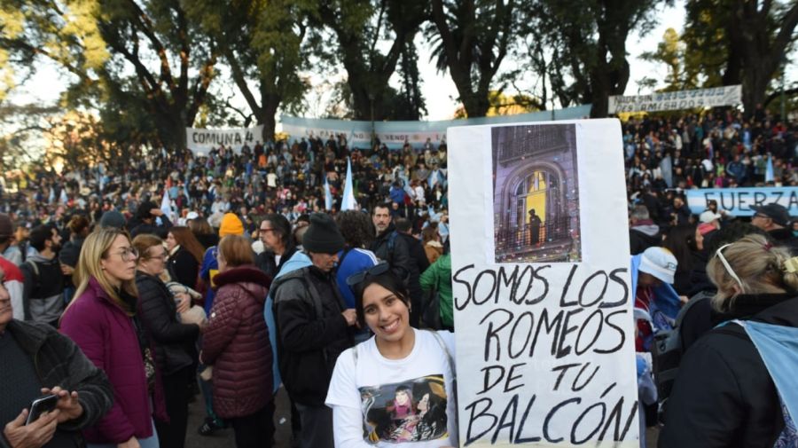 20250620 Banderazo por Cristina Kirchner en Parque Lezama
