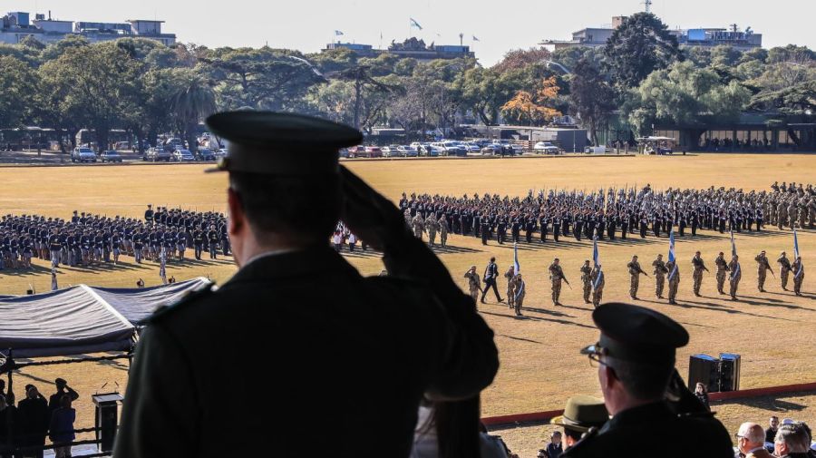 Acto por el Día de la Bandera
