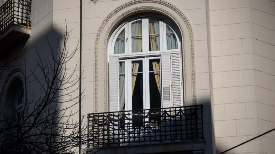 El balcón de Cristina Kirchner