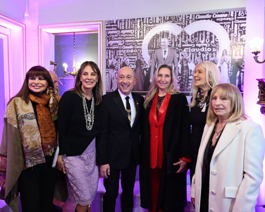 Los looks para la celebración de Claudio Cosano / Créditos: Gentileza Atelier Claudio Cosano